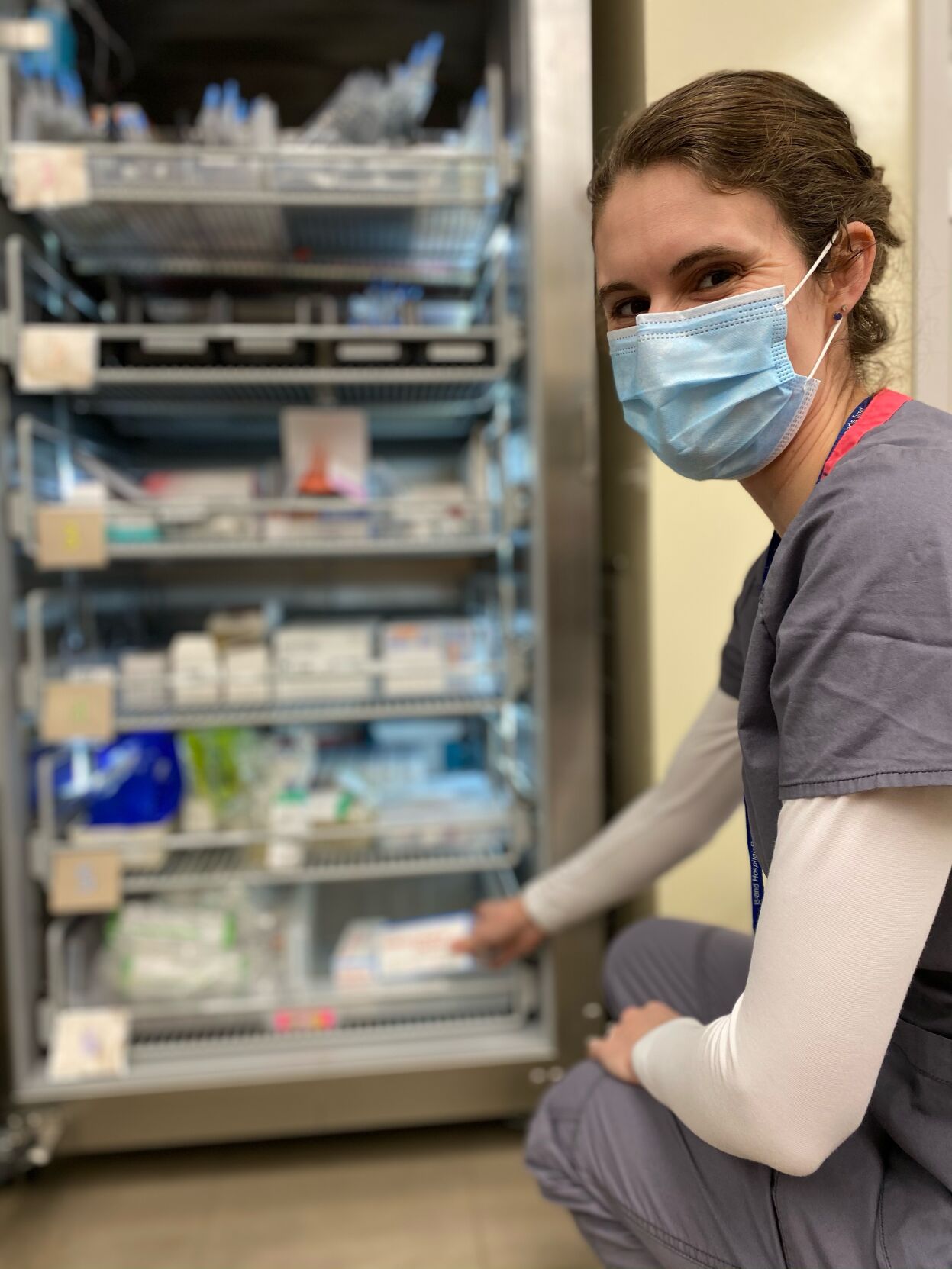 Island Hospital receives first does of COVID-19 vaccine